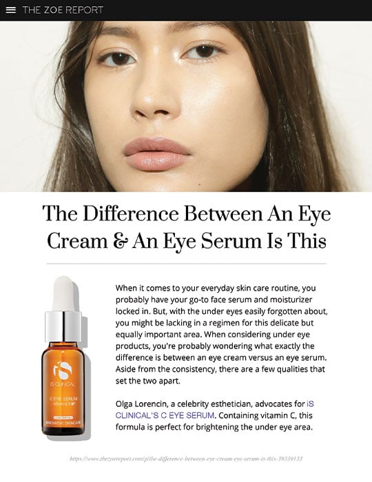 iS Clinical C Eye Serum Advance+