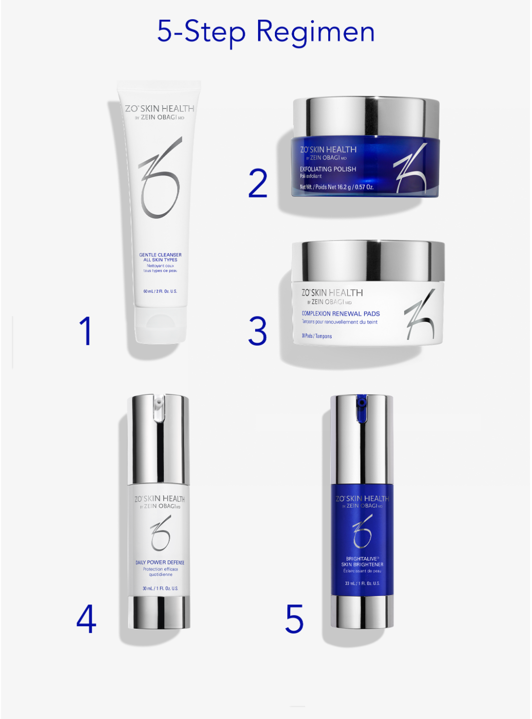 ZO Skin Health Skin Tone Evening + Brightening Program