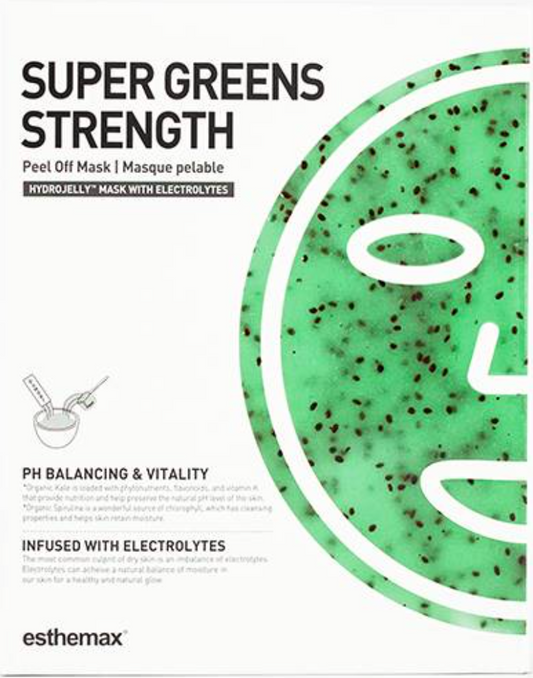Esthemax Hydrojelly Algae Masks - Super Greens Strength