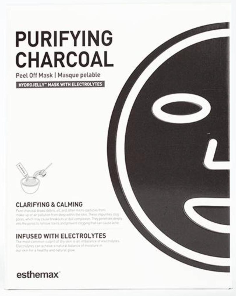 Esthemax Hydrojelly Algae Masks - Purifying Charcoal